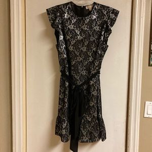 Michael Kors XL party dress black and silver
